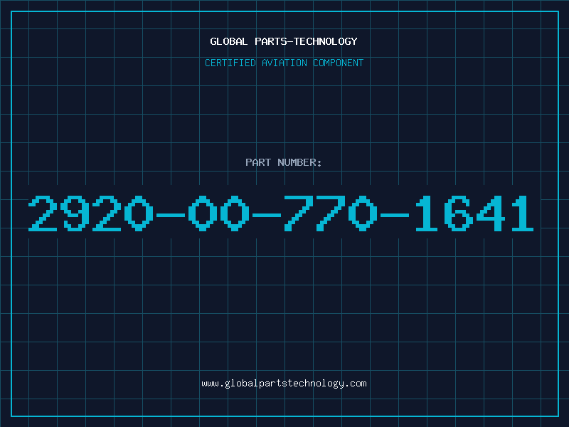 Aviation Part 2920-00-770-1641