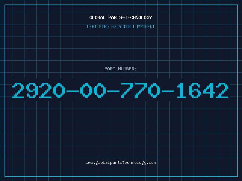 Aviation Part 2920-00-770-1642