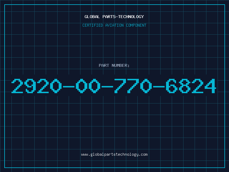 Aviation Part 2920-00-770-6824