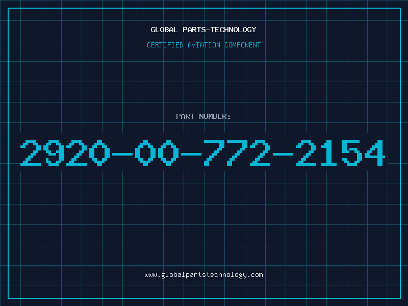 Aviation Part 2920-00-772-2154