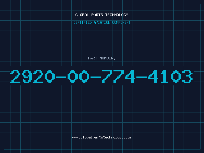 Aviation Part 2920-00-774-4103
