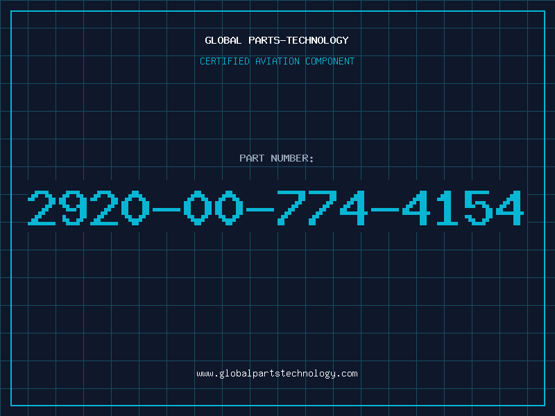 Aviation Part 2920-00-774-4154