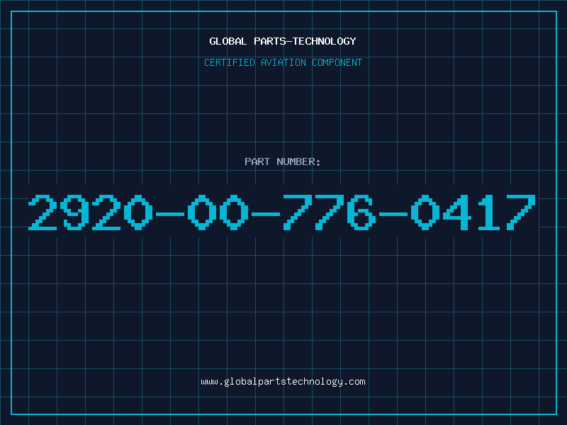 Aviation Part 2920-00-776-0417