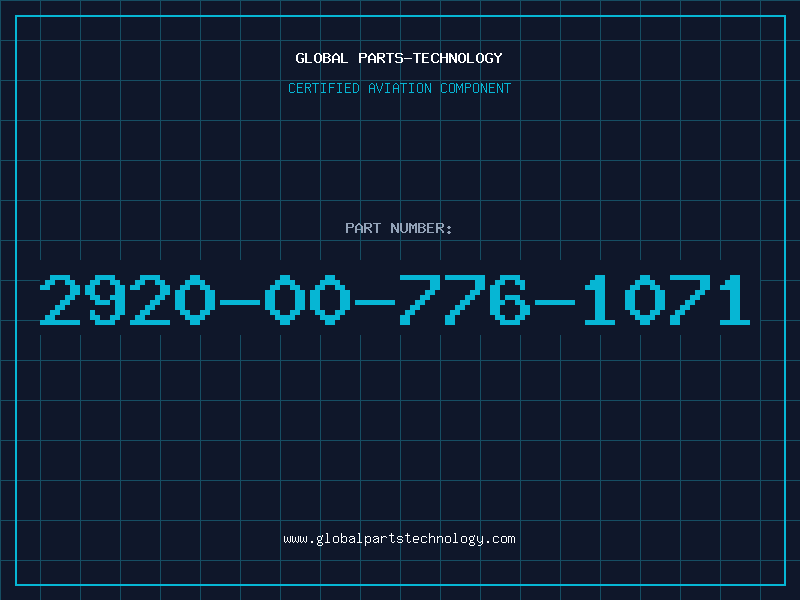 Aviation Part 2920-00-776-1071