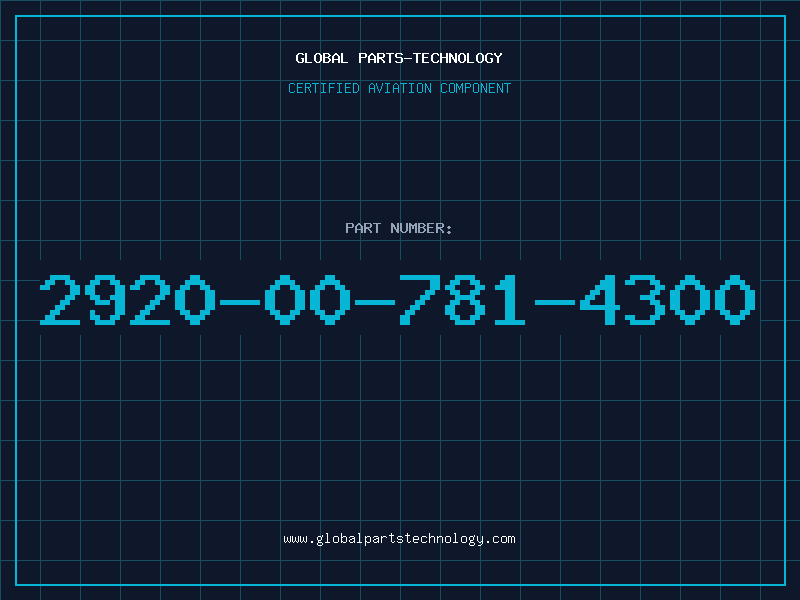 Aviation Part 2920-00-781-4300