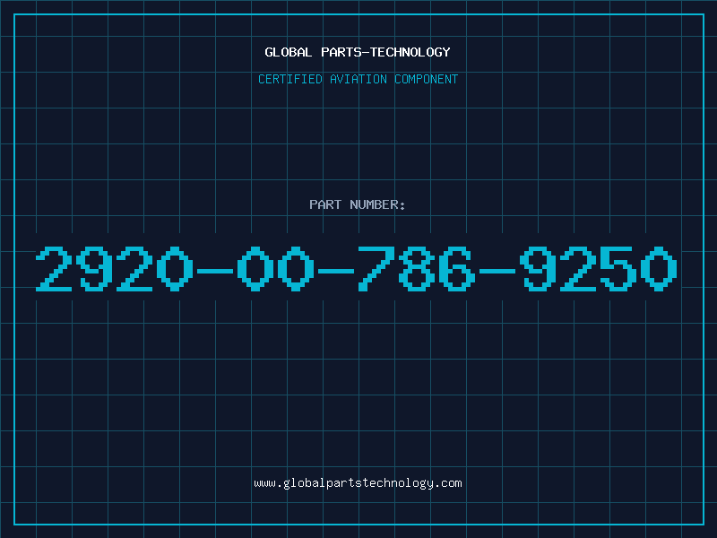 Aviation Part 2920-00-786-9250