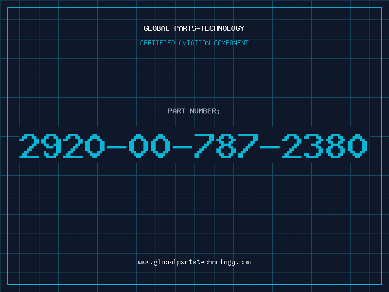 Aviation Part 2920-00-787-2380