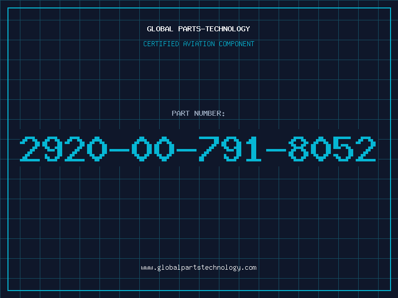 Aviation Part 2920-00-791-8052