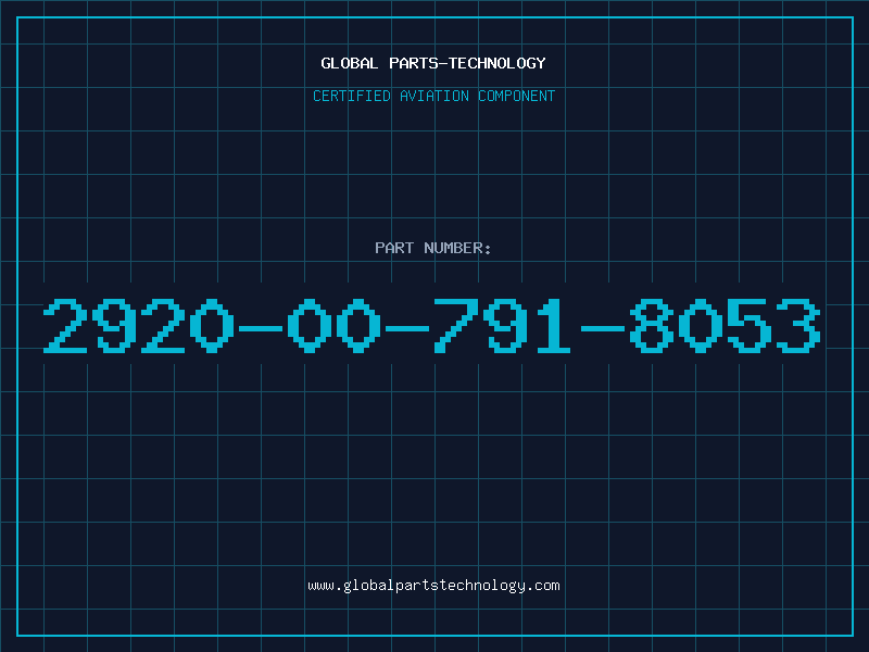 Aviation Part 2920-00-791-8053