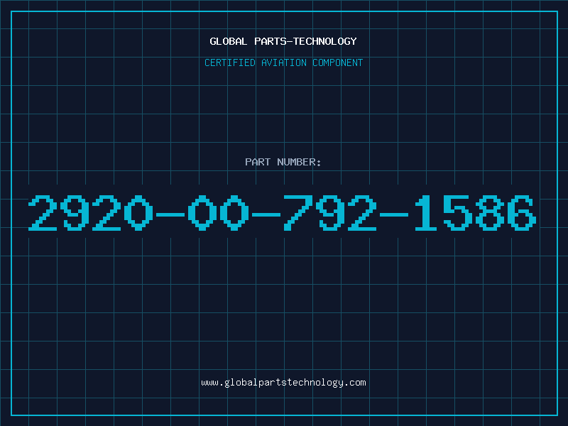 Aviation Part 2920-00-792-1586