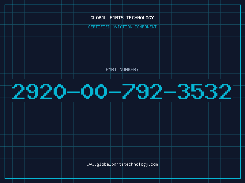 Aviation Part 2920-00-792-3532