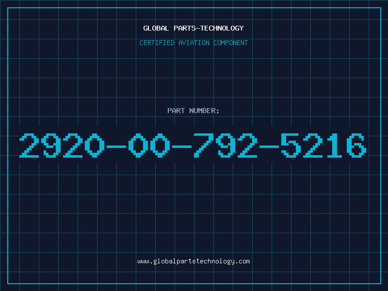 Aviation Part 2920-00-792-5216