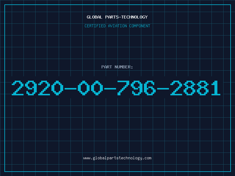 Aviation Part 2920-00-796-2881