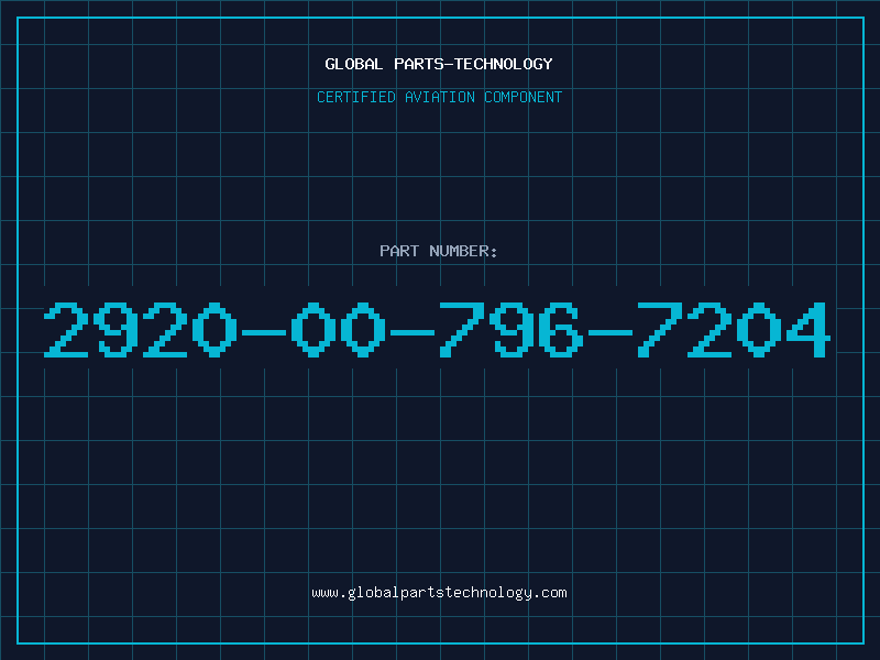 Aviation Part 2920-00-796-7204