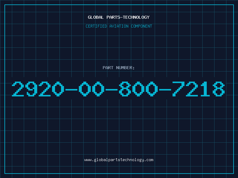 Aviation Part 2920-00-800-7218