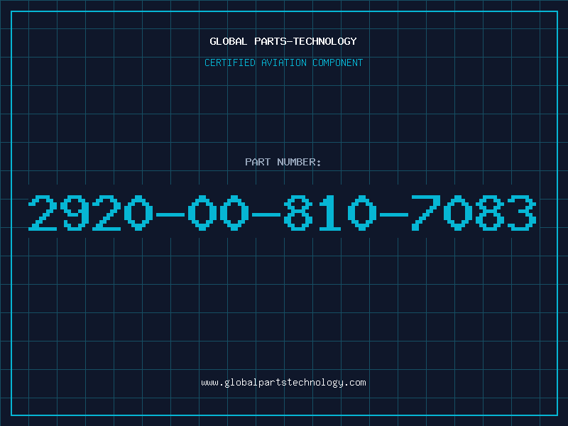 Aviation Part 2920-00-810-7083