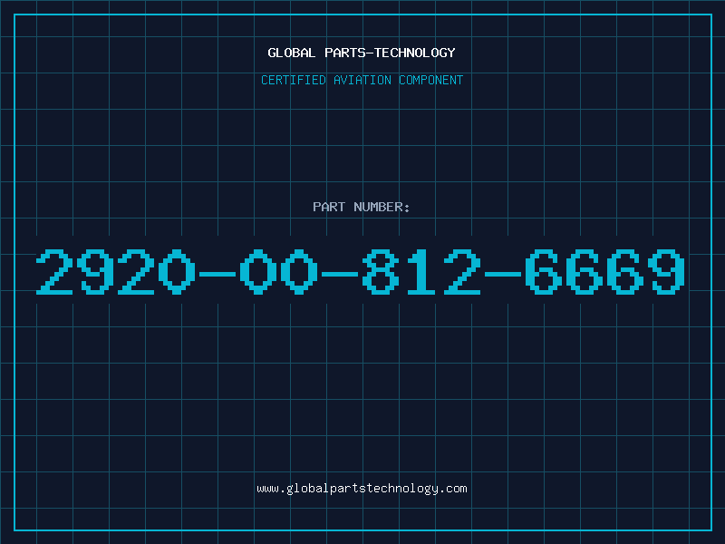 Aviation Part 2920-00-812-6669