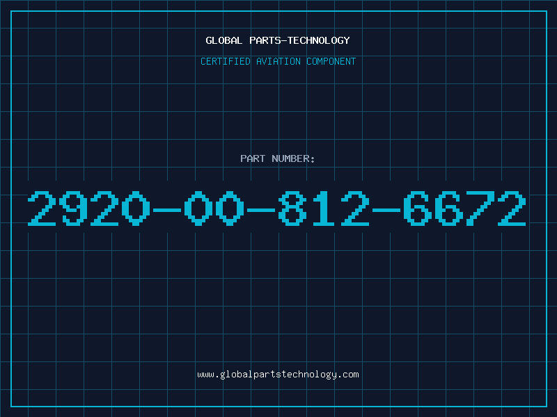 Aviation Part 2920-00-812-6672