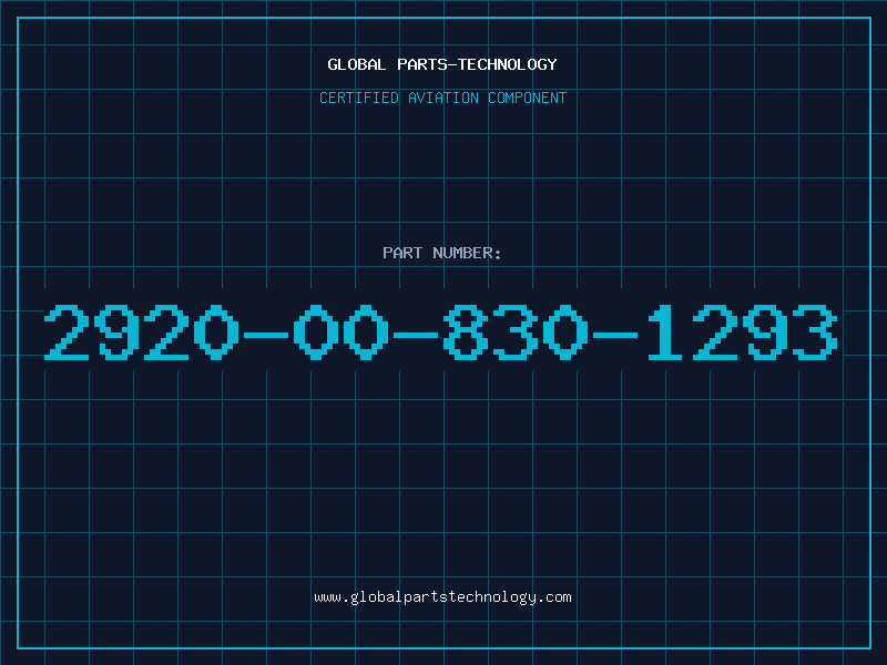 Aviation Part 2920-00-830-1293