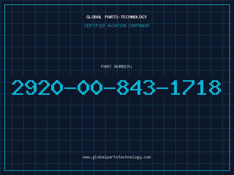 Aviation Part 2920-00-843-1718