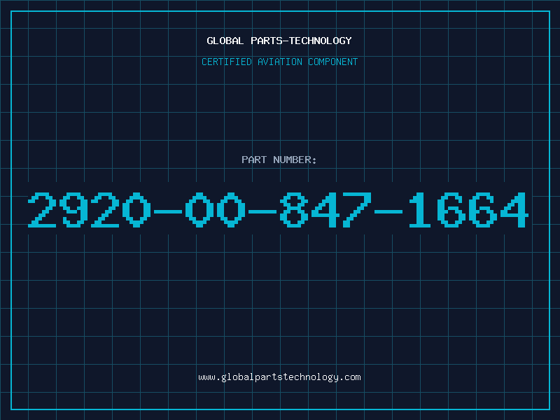 Aviation Part 2920-00-847-1664