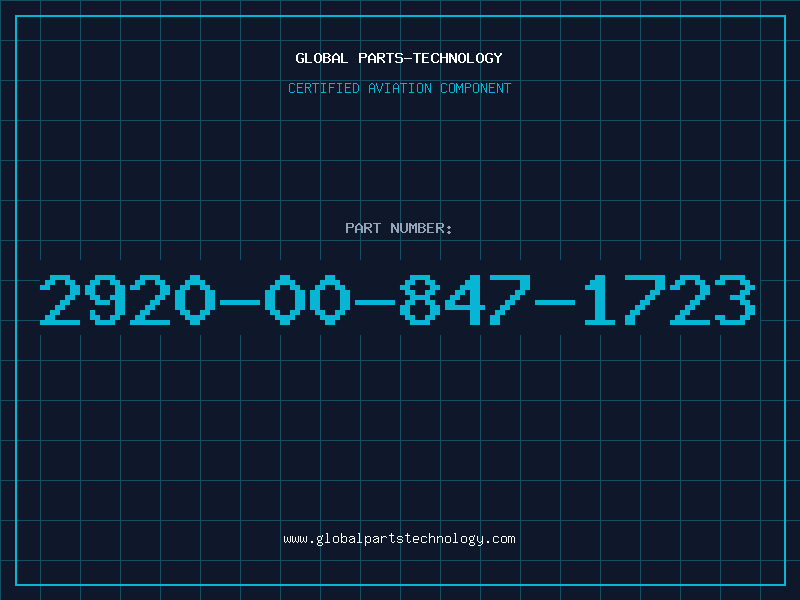 Aviation Part 2920-00-847-1723