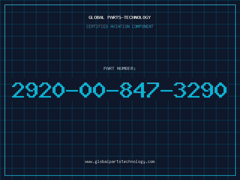 Aviation Part 2920-00-847-3290