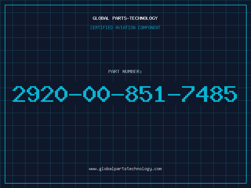 Aviation Part 2920-00-851-7485