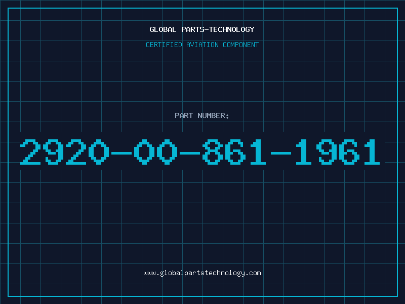 Aviation Part 2920-00-861-1961