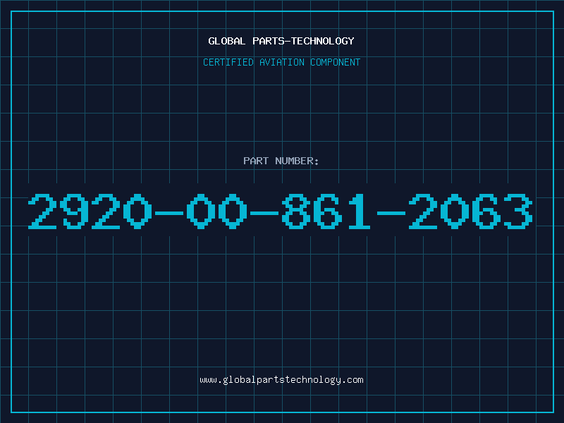 Aviation Part 2920-00-861-2063