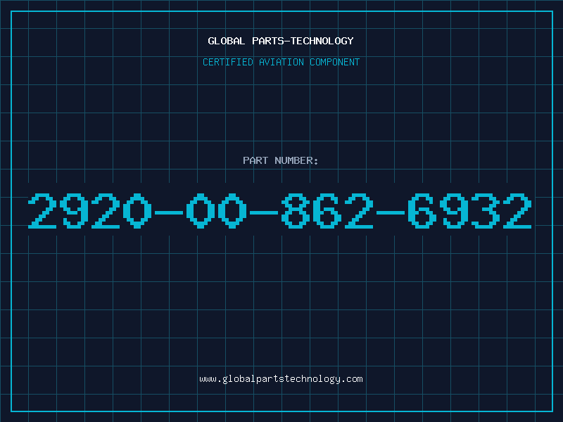 Aviation Part 2920-00-862-6932