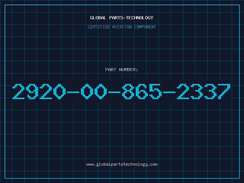 Aviation Part 2920-00-865-2337