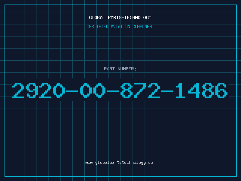 Aviation Part 2920-00-872-1486