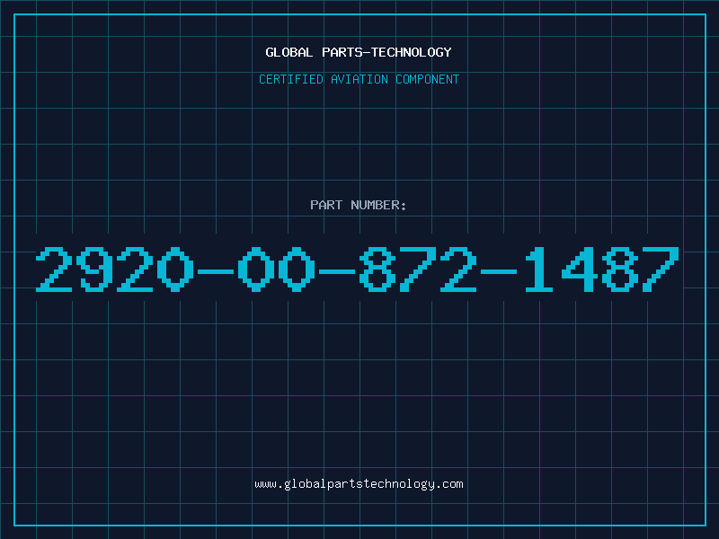 Aviation Part 2920-00-872-1487