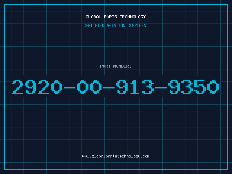 Aviation Part 2920-00-913-9350
