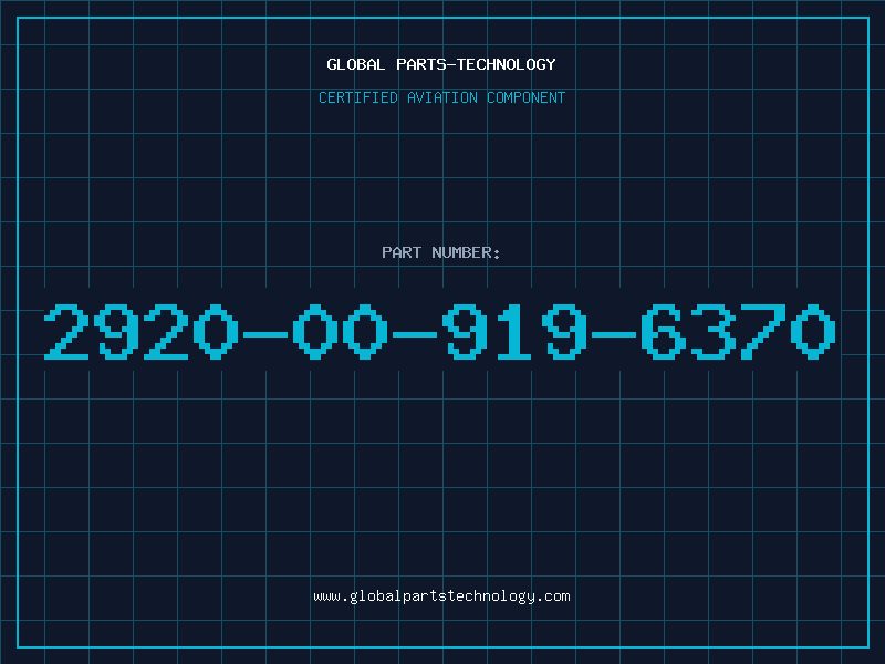 Aviation Part 2920-00-919-6370