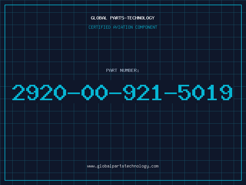 Aviation Part 2920-00-921-5019