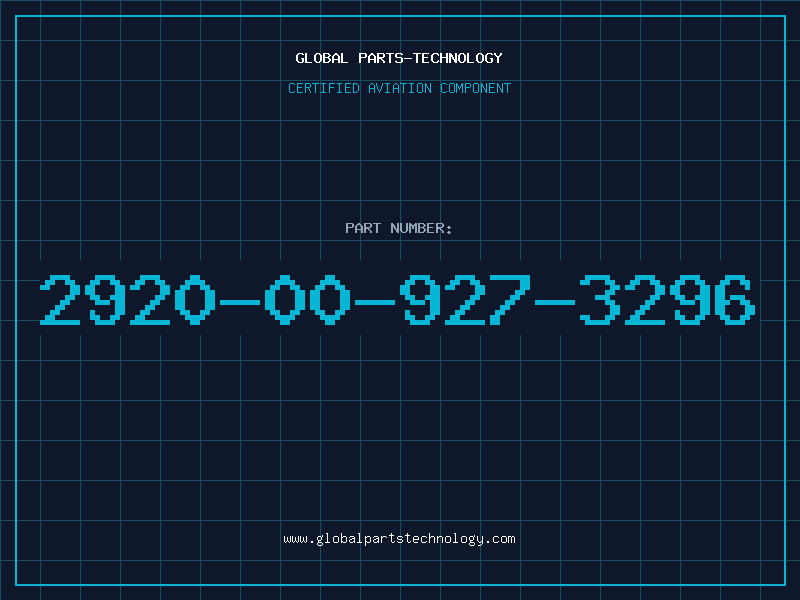 Aviation Part 2920-00-927-3296