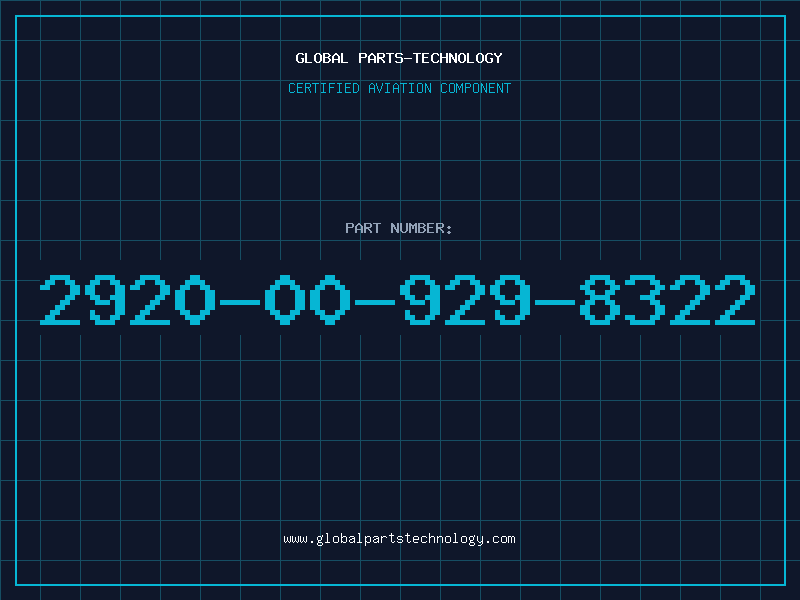 Aviation Part 2920-00-929-8322