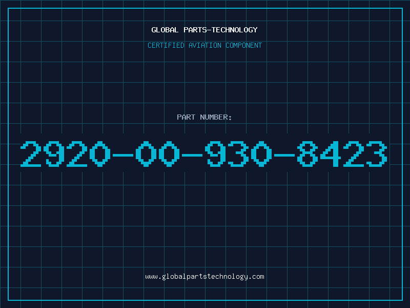 Aviation Part 2920-00-930-8423