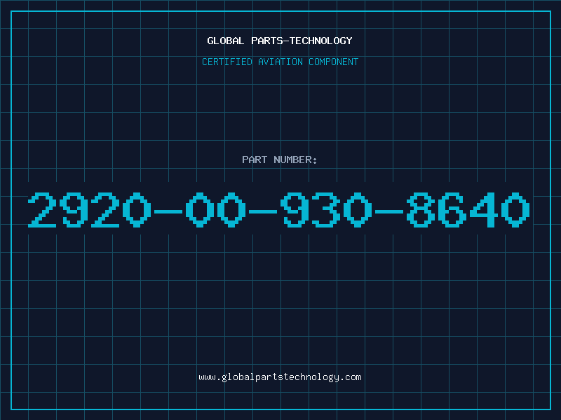 Aviation Part 2920-00-930-8640