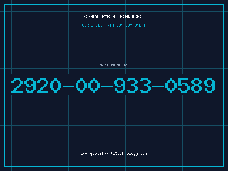 Aviation Part 2920-00-933-0589