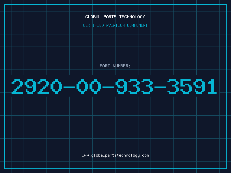 Aviation Part 2920-00-933-3591