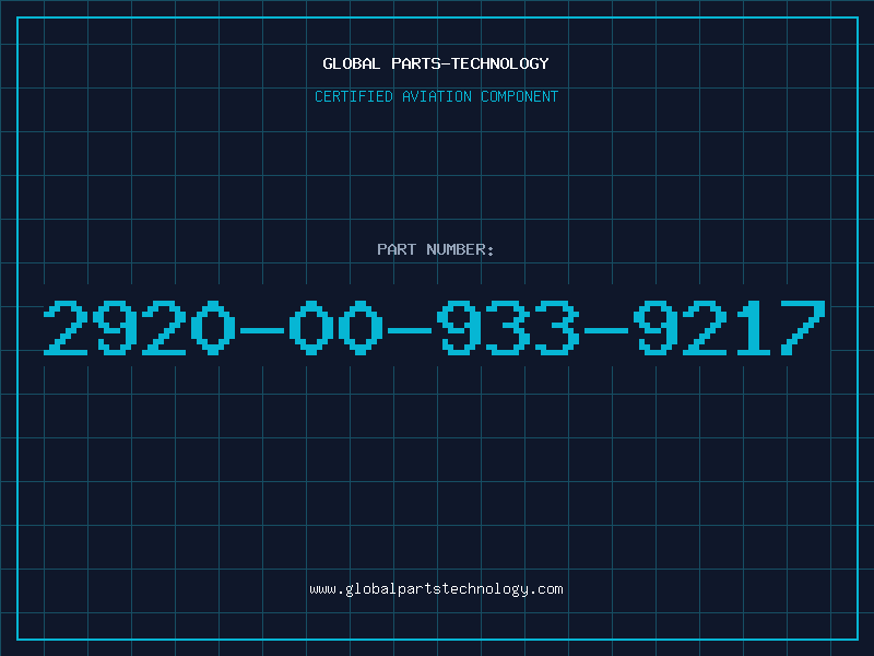 Aviation Part 2920-00-933-9217