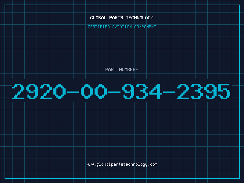 Aviation Part 2920-00-934-2395