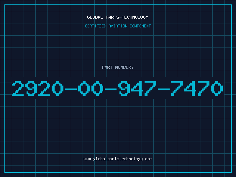 Aviation Part 2920-00-947-7470
