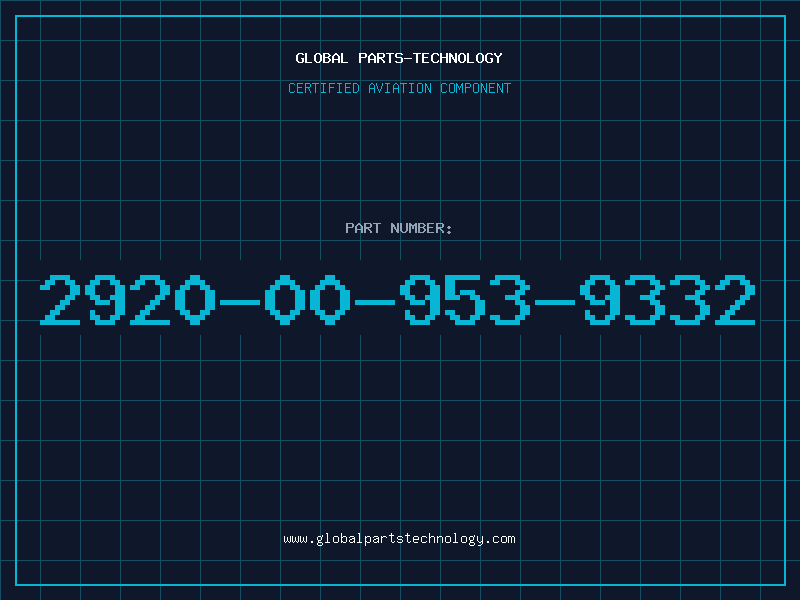Aviation Part 2920-00-953-9332