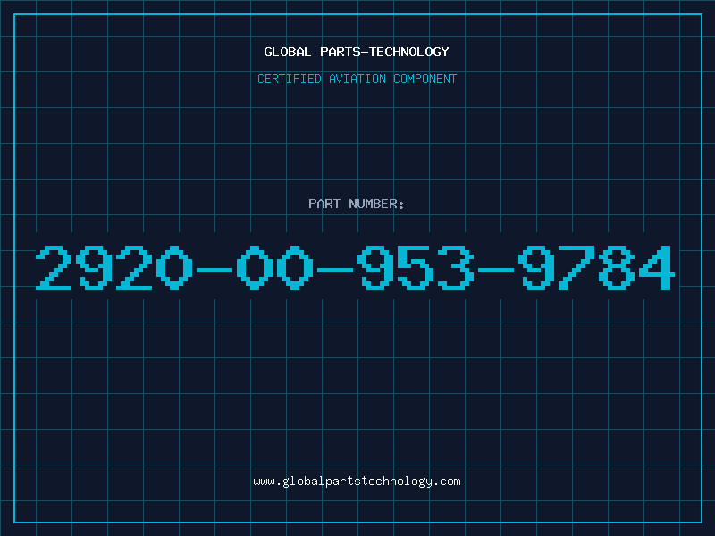 Aviation Part 2920-00-953-9784