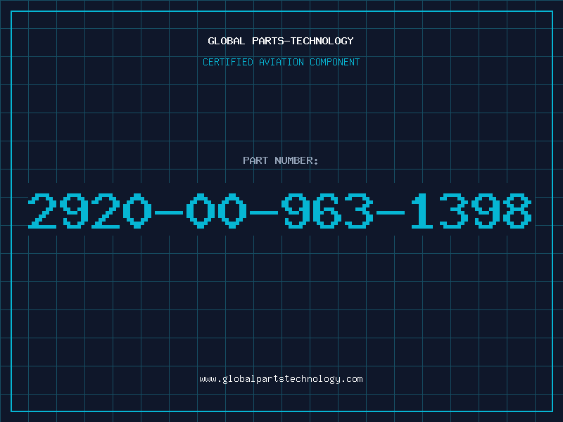 Aviation Part 2920-00-963-1398