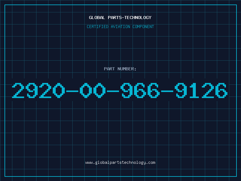 Aviation Part 2920-00-966-9126